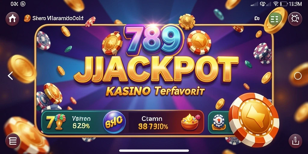 Tampilan utama 789JACKPOT dengan gameplay Kasino yang menarik.