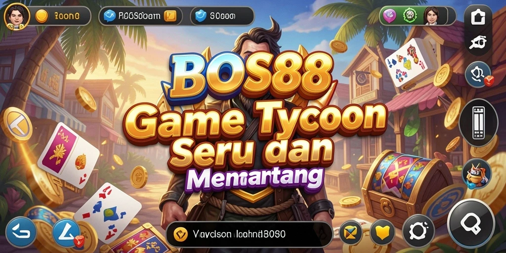 Screenshot utama menunjukkan gameplay Tycoon yang menarik dan menantang.