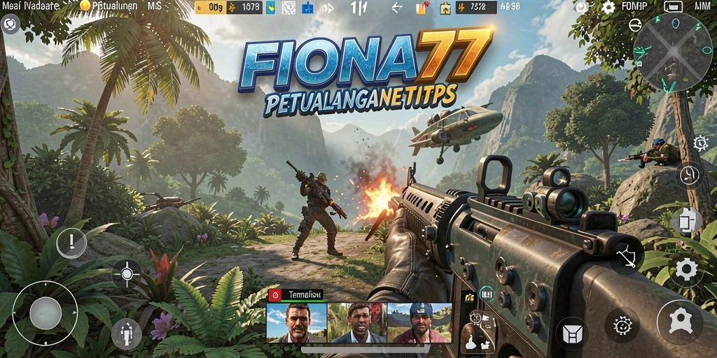 Tampilan gameplay FIONA77 yang mendebarkan dan penuh aksi.