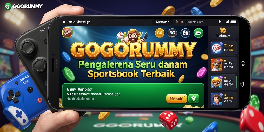 Tampilan seru gameplay Sportsbook GOGORUMMY yang memukau.
