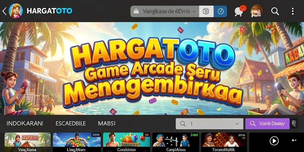 Tampilan gameplay seru HARGATOTO dengan berbagai misi menarik.