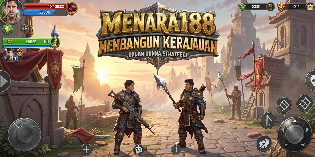 Tangkapan layar gameplay MENARA188 menunjukkan pertempuran epik dalam dunia strategi.