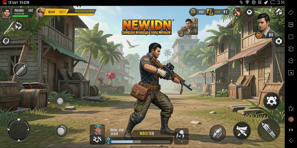 Tampilan gameplay <strong>NEWIDN</strong> yang menarik dan interaktif.